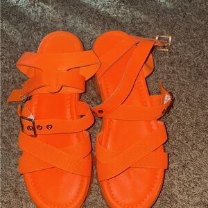 SHEIN strap on sandals